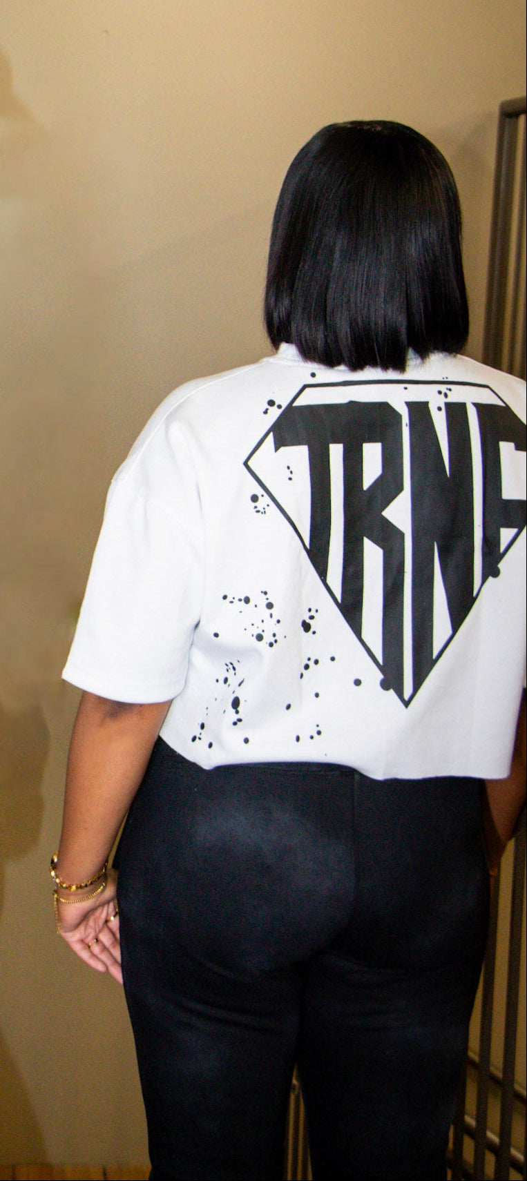 Never Fold Women Shirts "White/Black"