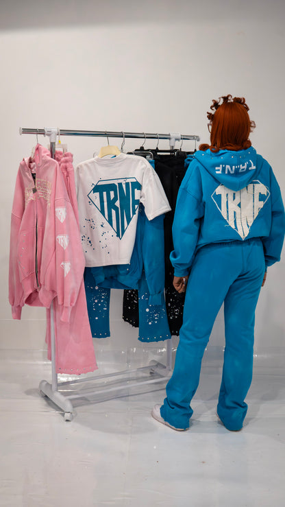 TRNF VOL.2 Rhinestone Flared Sweatpants